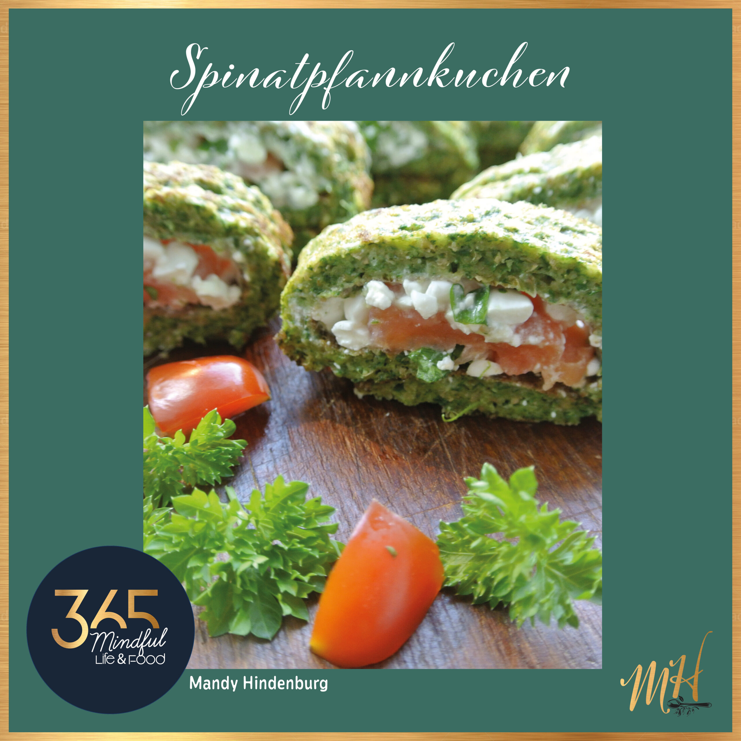 Spinatpfannkuchen
